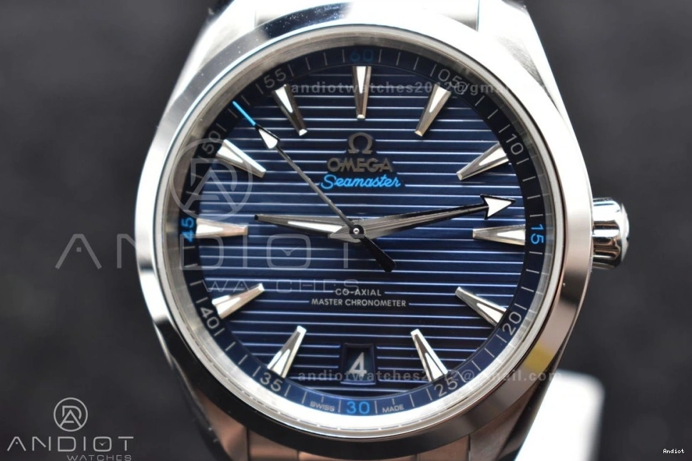 Blue Terra 1:1 Bracelet SS A8900 On Dial SS Best 150M VSF Aqua Edition 1222